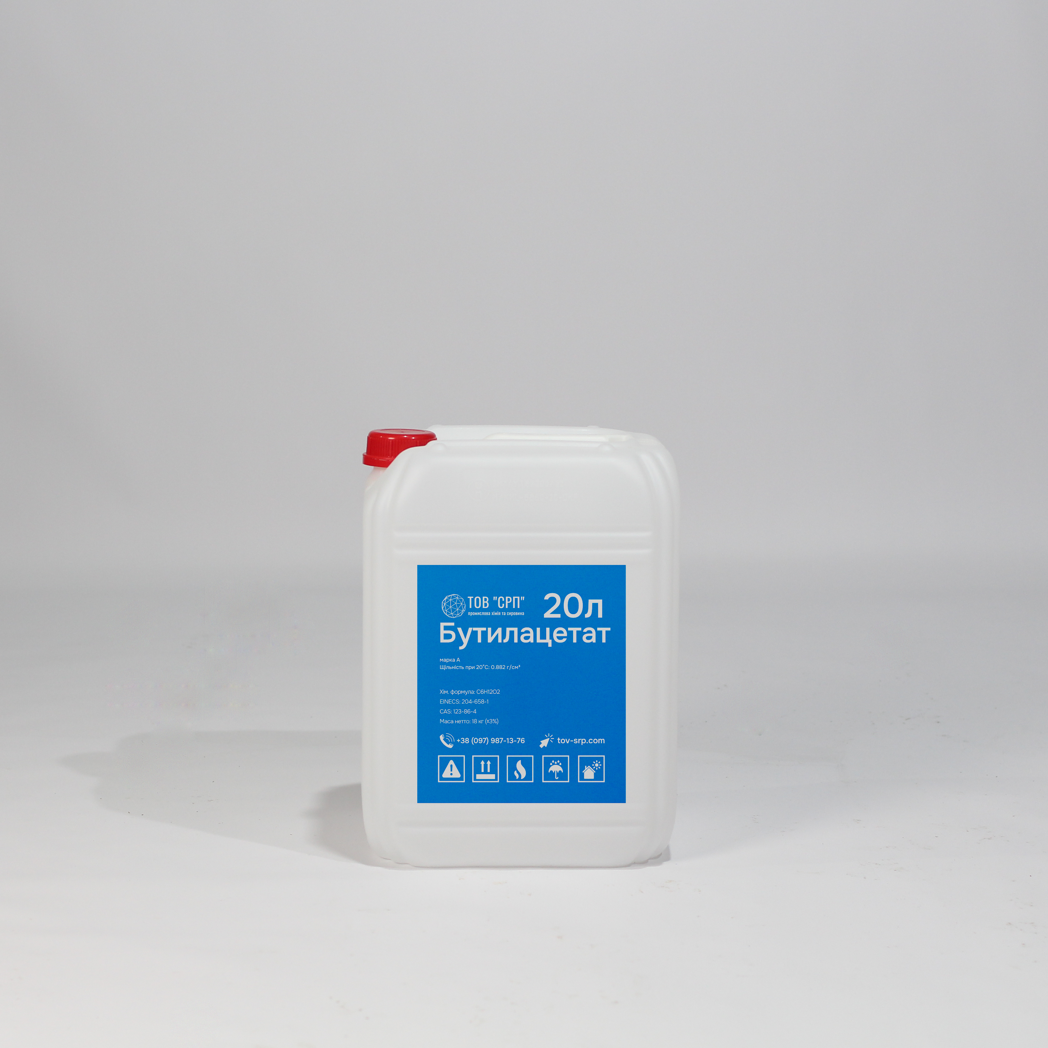 Бутилацетат канистра 20л